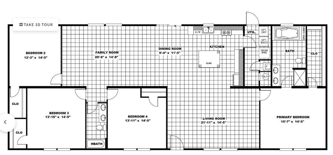 254 Tiger Lily Lane St. Stephen, SC 29479 - Photo 12 of 12 Floor plan