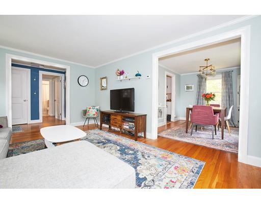 46 Stevens Road Melrose, MA 02176 - Photo 3 of 16 a living room with furniture and a flat screen tv