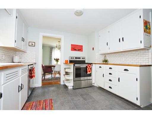 46 Stevens Road Melrose, MA 02176 - Photo 6 of 16 a kitchen with cabinets and wooden floor