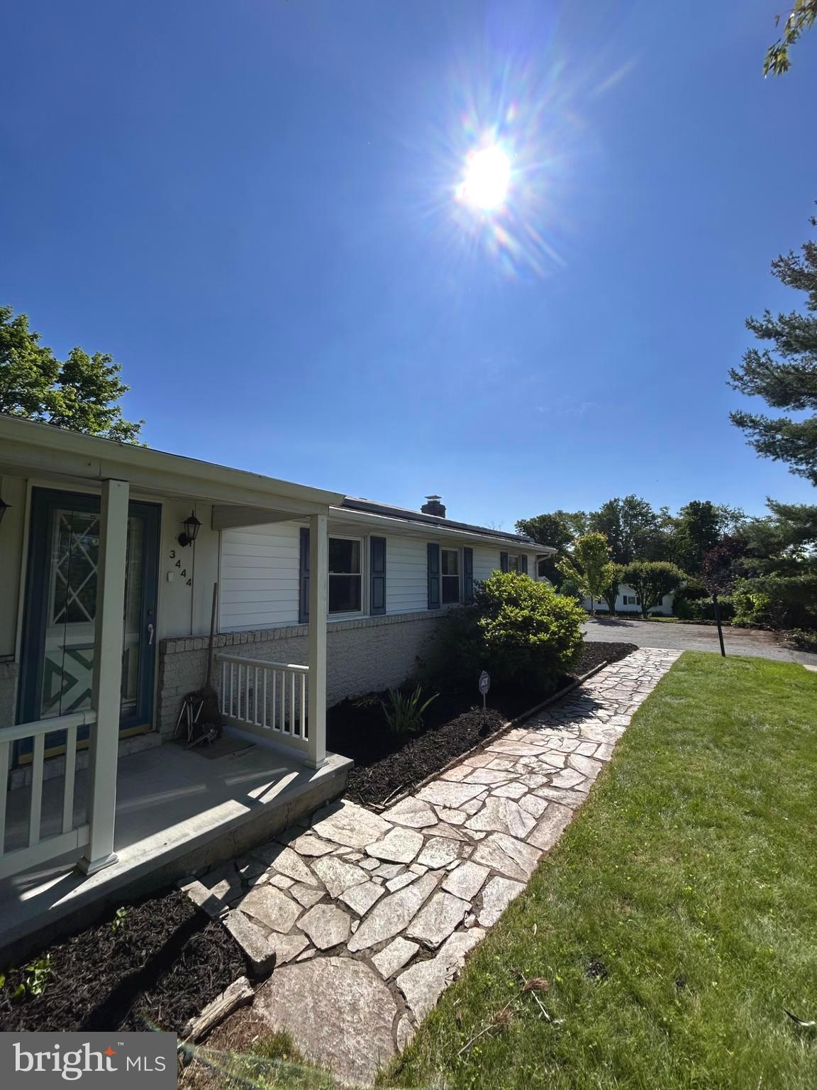 3444 Old Taneytown Road Taneytown, MD 21787 - Photo 6 of 7 a front view of a house with a yard