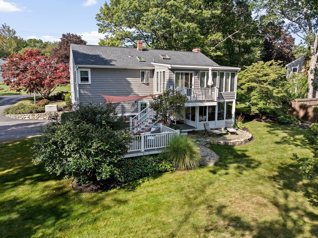 14 Aberdeen Drive Scituate, MA 02066 - Photo 39 of 42 a front view of a house with a yard