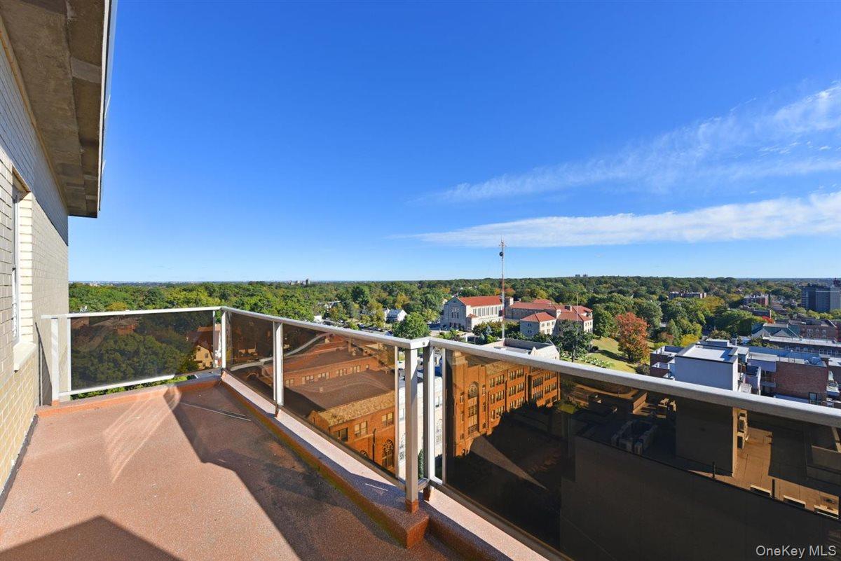 175-20 Wexford Terrace, Unit 16L Queens, NY 11432 - Photo 4 of 26 a view of city from balcony