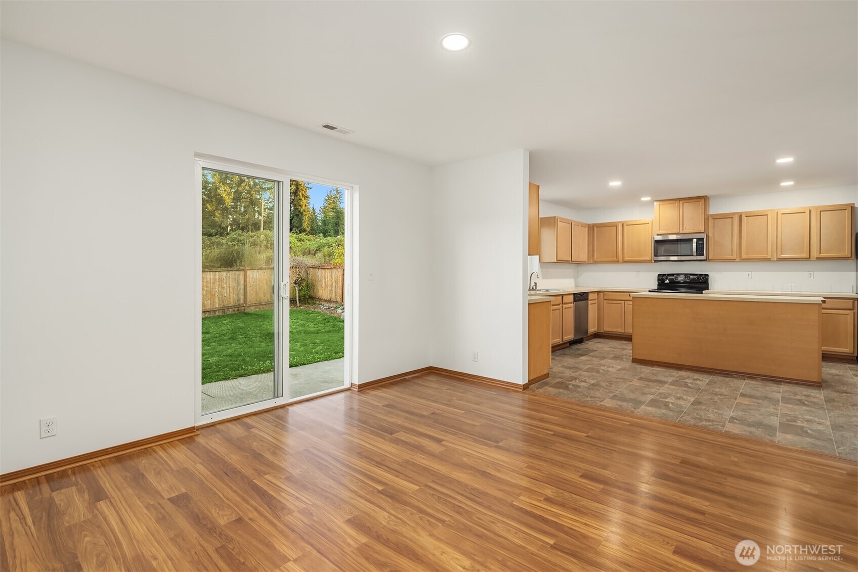 21353 Southeast 289th Way Kent, WA 98042 - Photo 19 of 40 a view of kitchen with wooden floor and electronic appliances