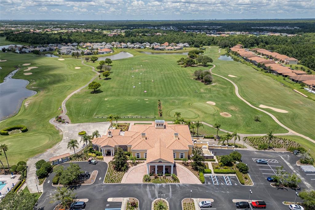 4507 Hillingdam Road Davenport, FL 33837 - Photo 63 of 83 an aerial view of a house with a lake view