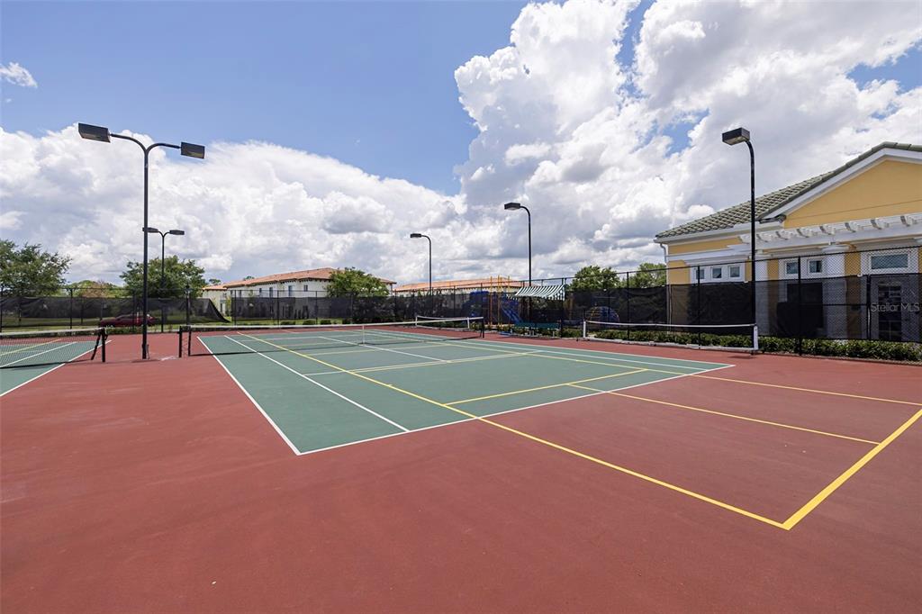 4507 Hillingdam Road Davenport, FL 33837 - Photo 72 of 83 a view of a tennis court
