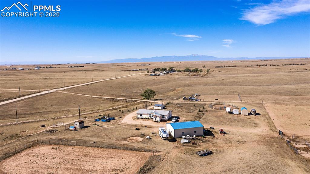 34430 East Jones Road Yoder, CO 80864 - Photo 39 of 41 Over View Looking Towards the West! Loving the Colorado BlueBird Skies and Priceless View of Pikes Peak