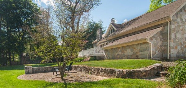 2 Ardsley Road Longmeadow, MA 01106 - Photo 27 of 30 a view of a garden with a tree