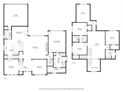 a picture of floor plan