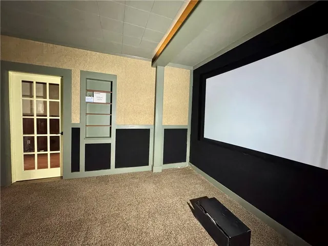 a view of storage and utility room