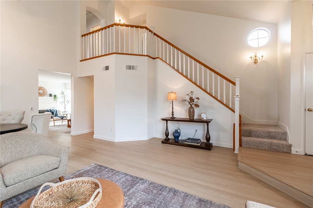 7529 Hardy Avenue Rancho Cucamonga, CA 91730 - Photo 17 of 38 a view of livingroom with furniture and wooden floor