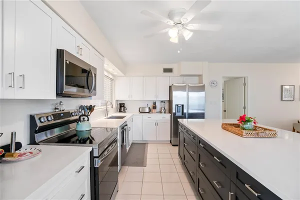 a view of a water pond