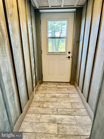 a view of a door door