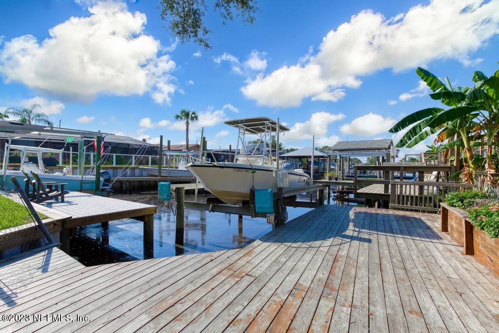 14340 Stacey Road Jacksonville, FL 32250 - Photo 39 of 54 Boat lift/boat slip