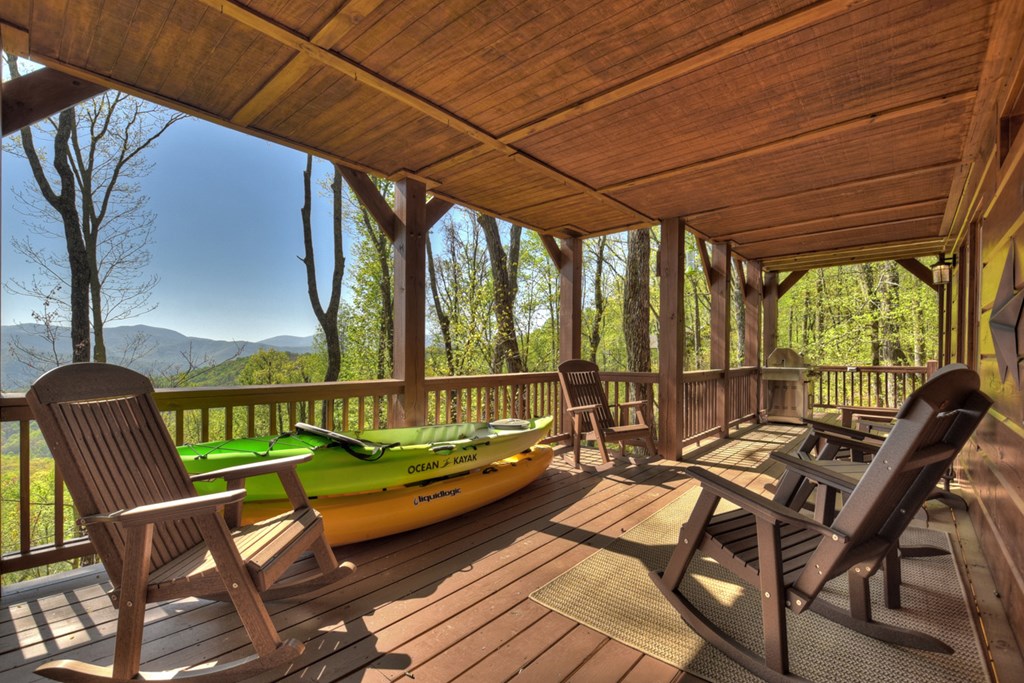 783 North Moreland Drive North Blue Ridge, GA 30513 - Photo 26 of 54 a view of a chairs in balcony