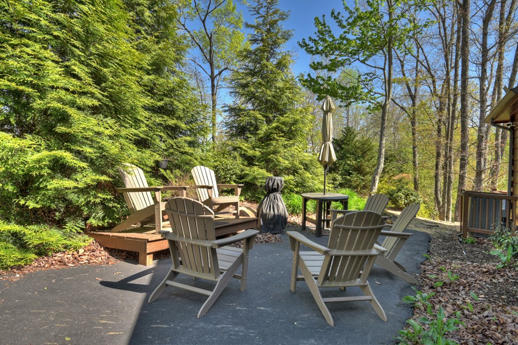 783 North Moreland Drive North Blue Ridge, GA 30513 - Photo 33 of 54 a view of a chairs and table in a backyard