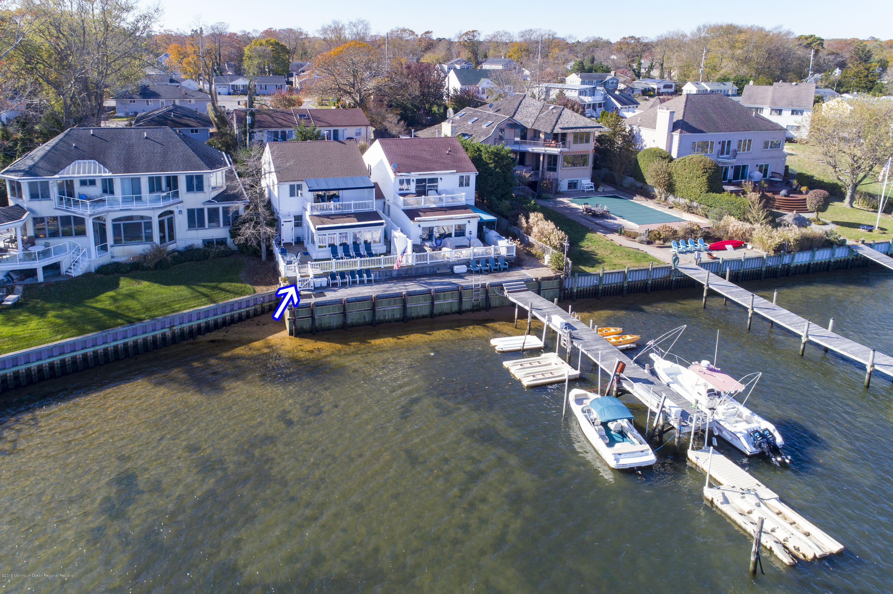3723 D River Road, Unit D Point Pleasant, NJ 08742 - Photo 5 of 14 Rear view 2