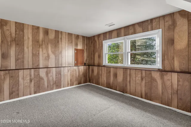 a view of stairs with wooden floor
