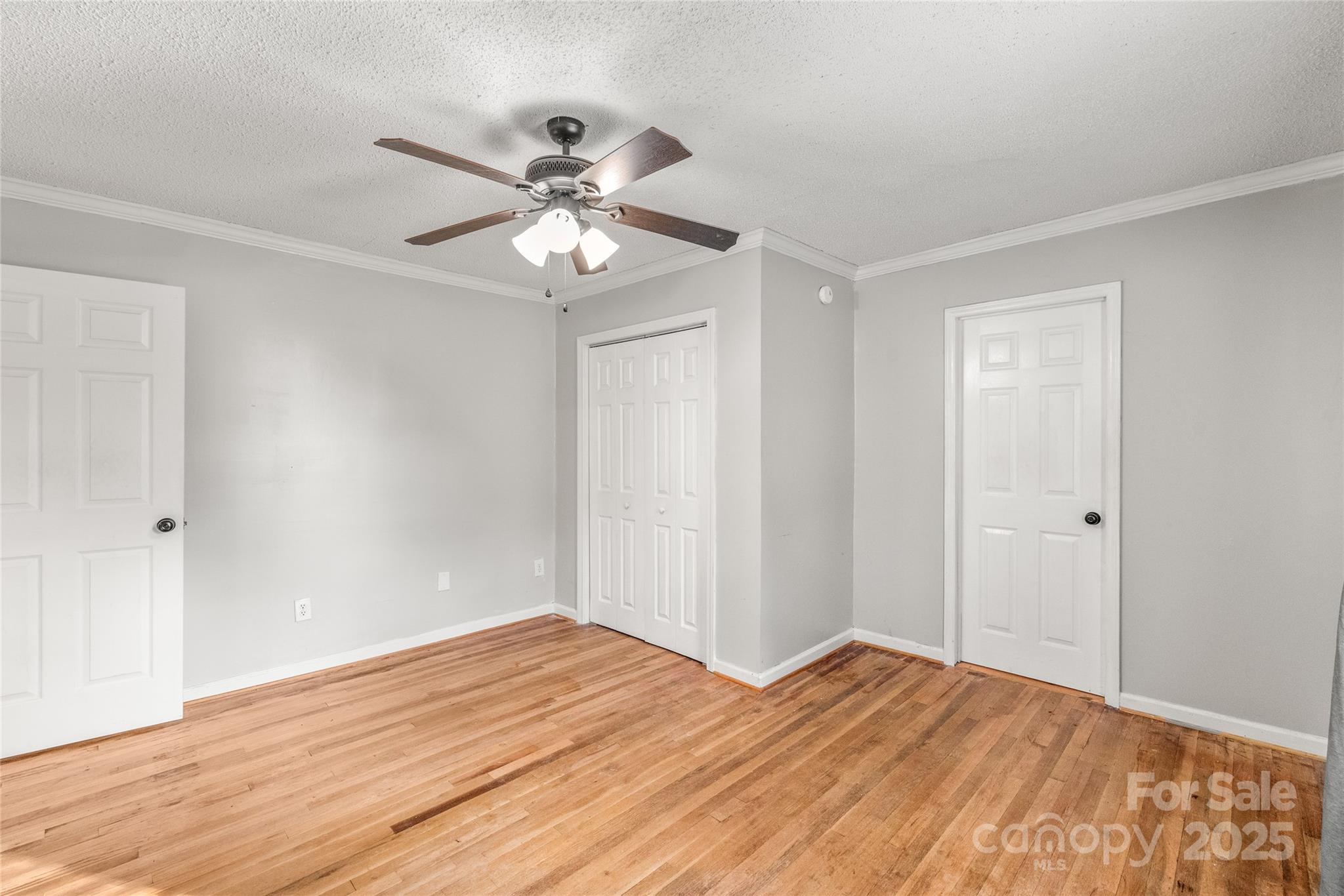 3933 Fallston-Waco Road Lawndale, NC 28090 - Photo 19 of 48 a view of empty room with wooden floor