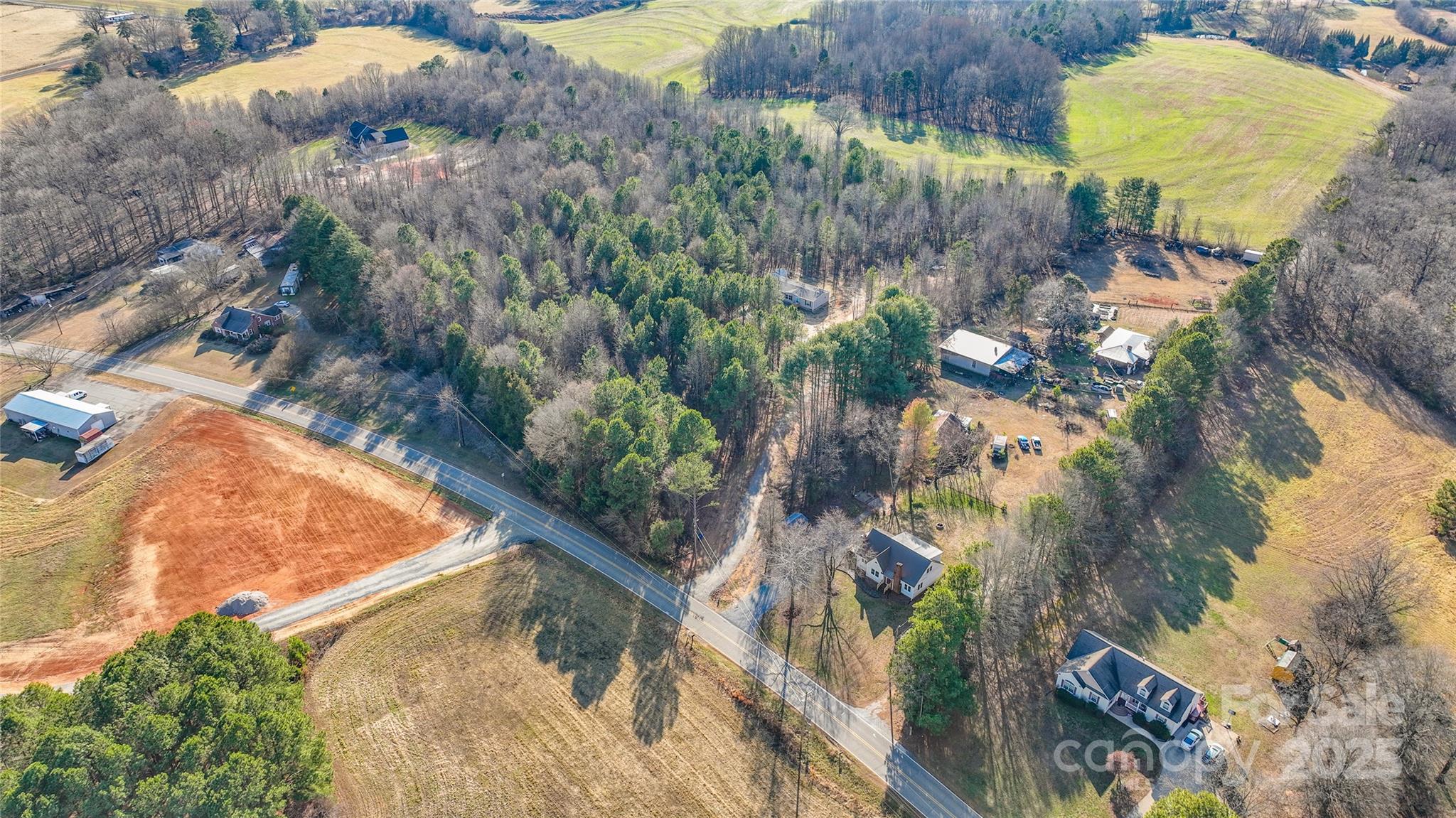 3933 Fallston-Waco Road Lawndale, NC 28090 - Photo 45 of 48 a view of a tree with a yard