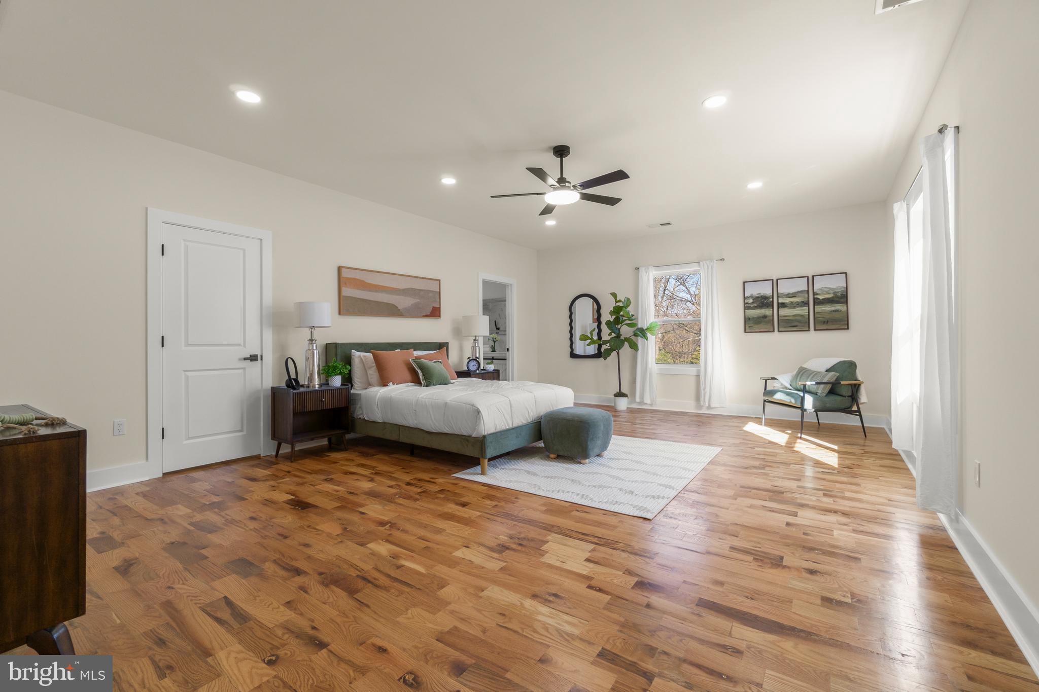 32 Wagon Bridge Run Moorestown, NJ 08057 - Photo 25 of 41 a bedroom with a large bed and a chandelier