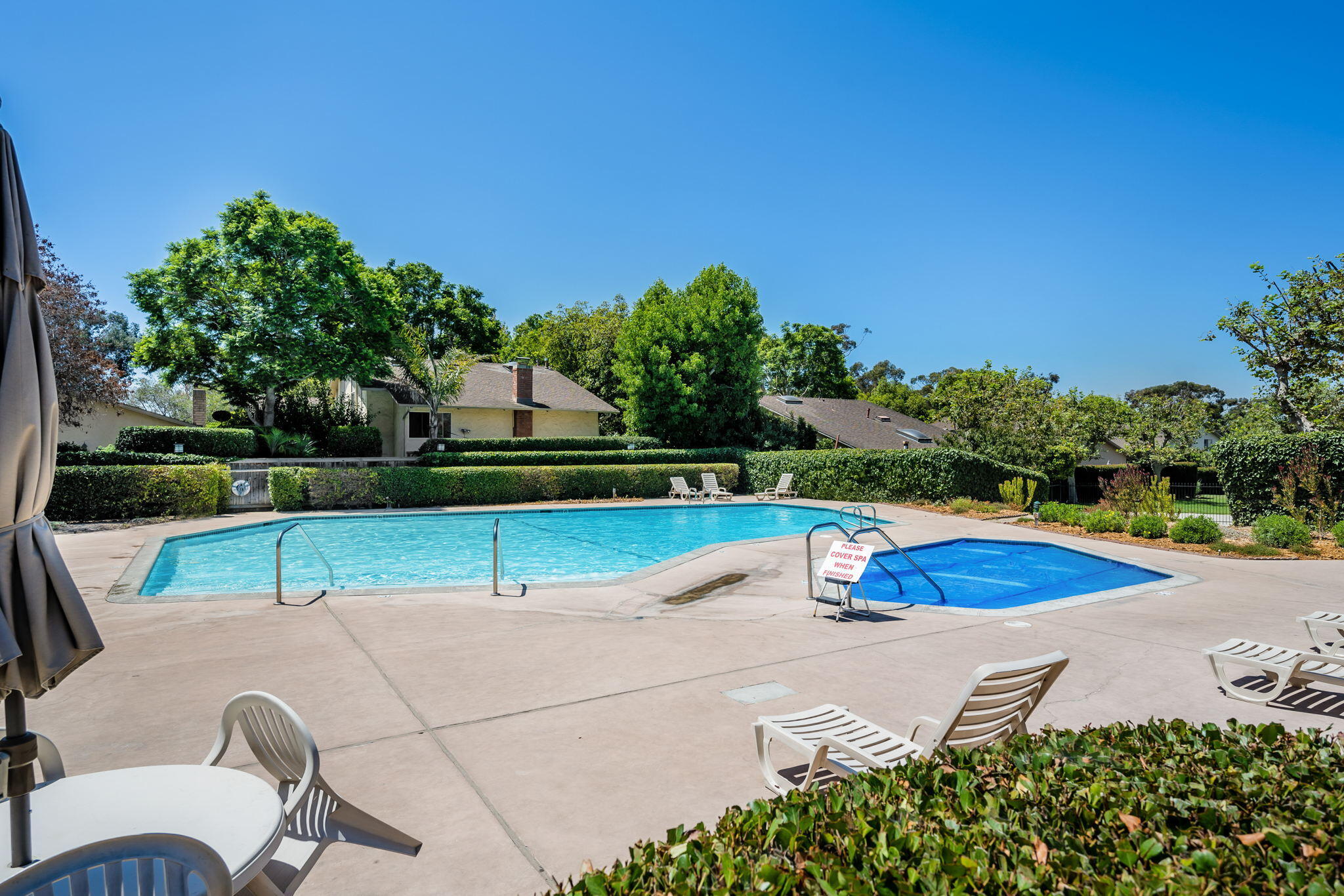 31 North San Marcos Road, Unit B Santa Barbara, CA 93111 - Photo 15 of 18 Shared Pool and Spa
