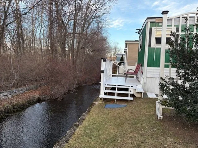 a view of outdoor space with seating area