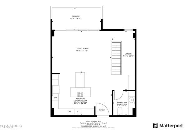 $899,000 | 200 West Portland Street, Unit 1312, Phoenix, AZ 85003