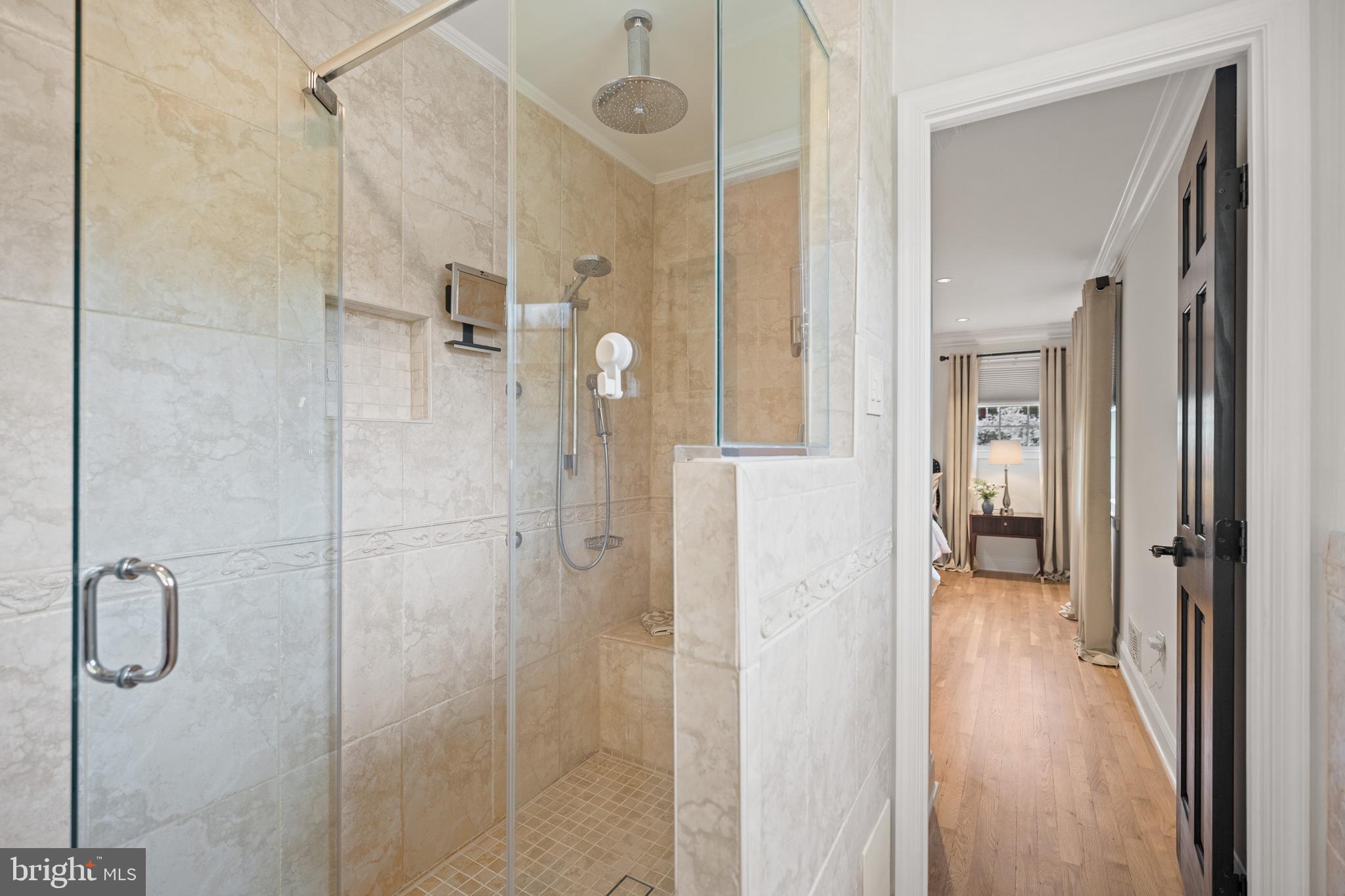 12704 Theresa Drive Silver Spring, MD 20904 - Photo 34 of 60 Custom glass shower enclosure
