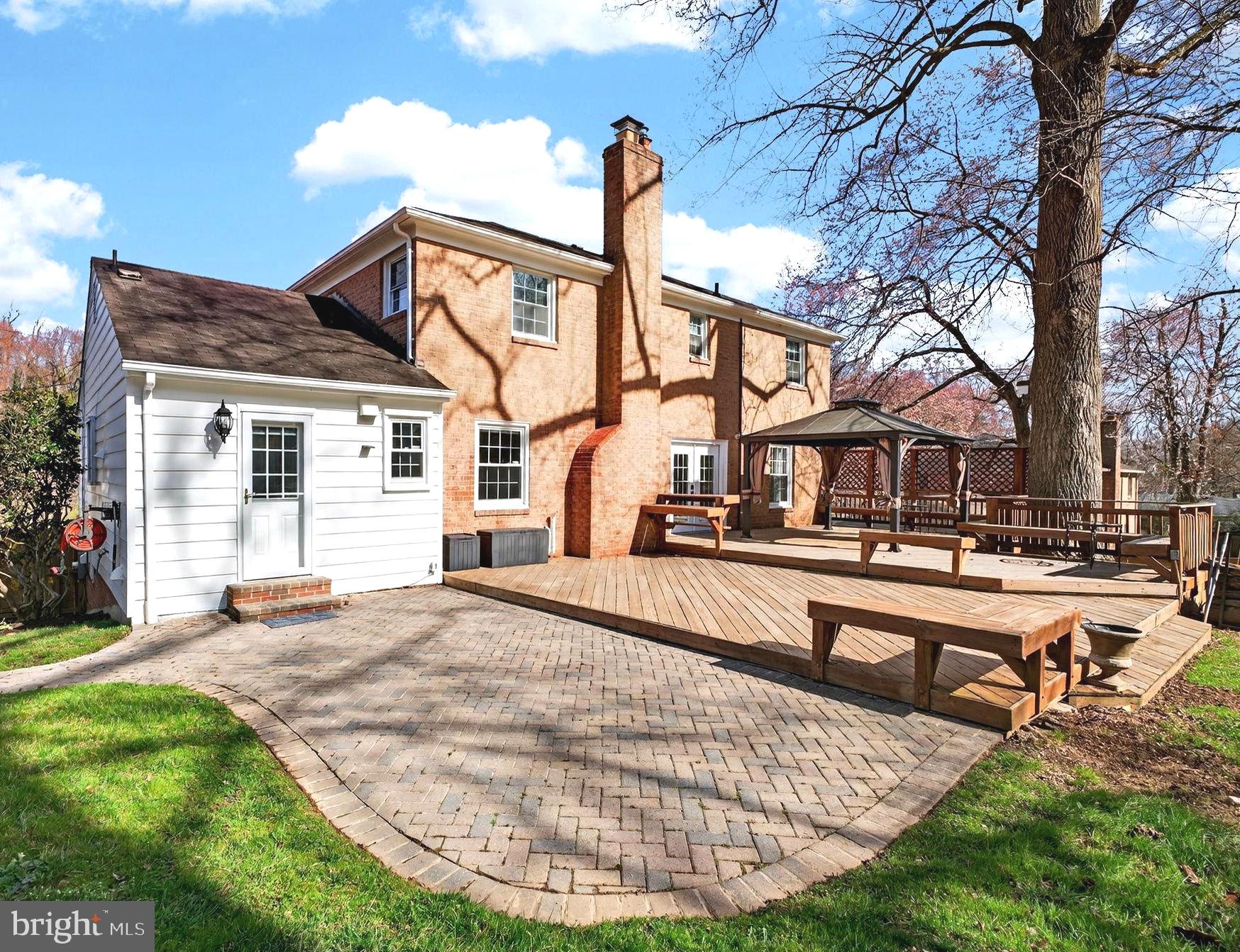 12704 Theresa Drive Silver Spring, MD 20904 - Photo 50 of 60 Paver patio with entrance to the mud room