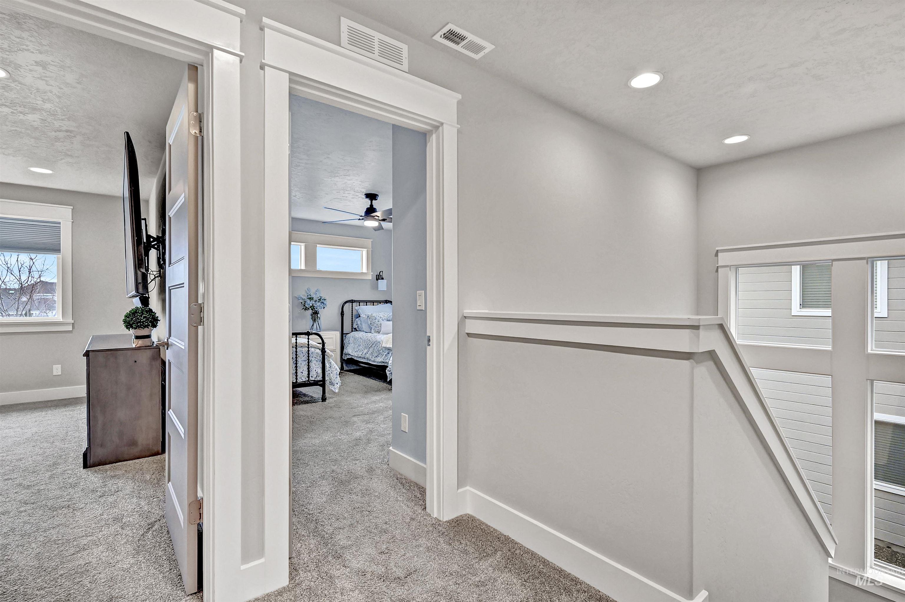 5802 South Wayland Way Meridian, ID 83642 - Photo 20 of 35 Loft/landing at the top of the stairs, leading to the various bedrooms and bathroom