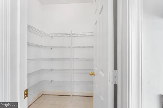 a view of a room with shelf