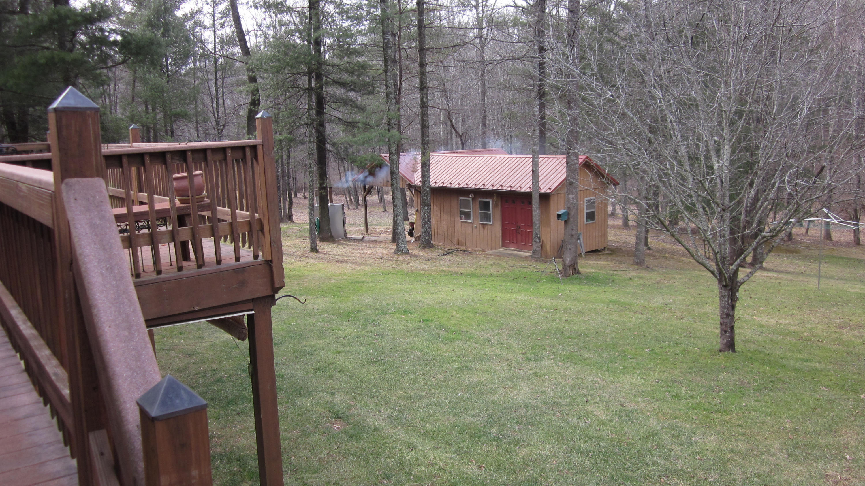 2070 Dugspur Road Callaway, VA 24067 - Photo 17 of 47 Deck View to Shed