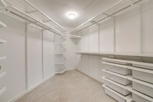a view of a car garage