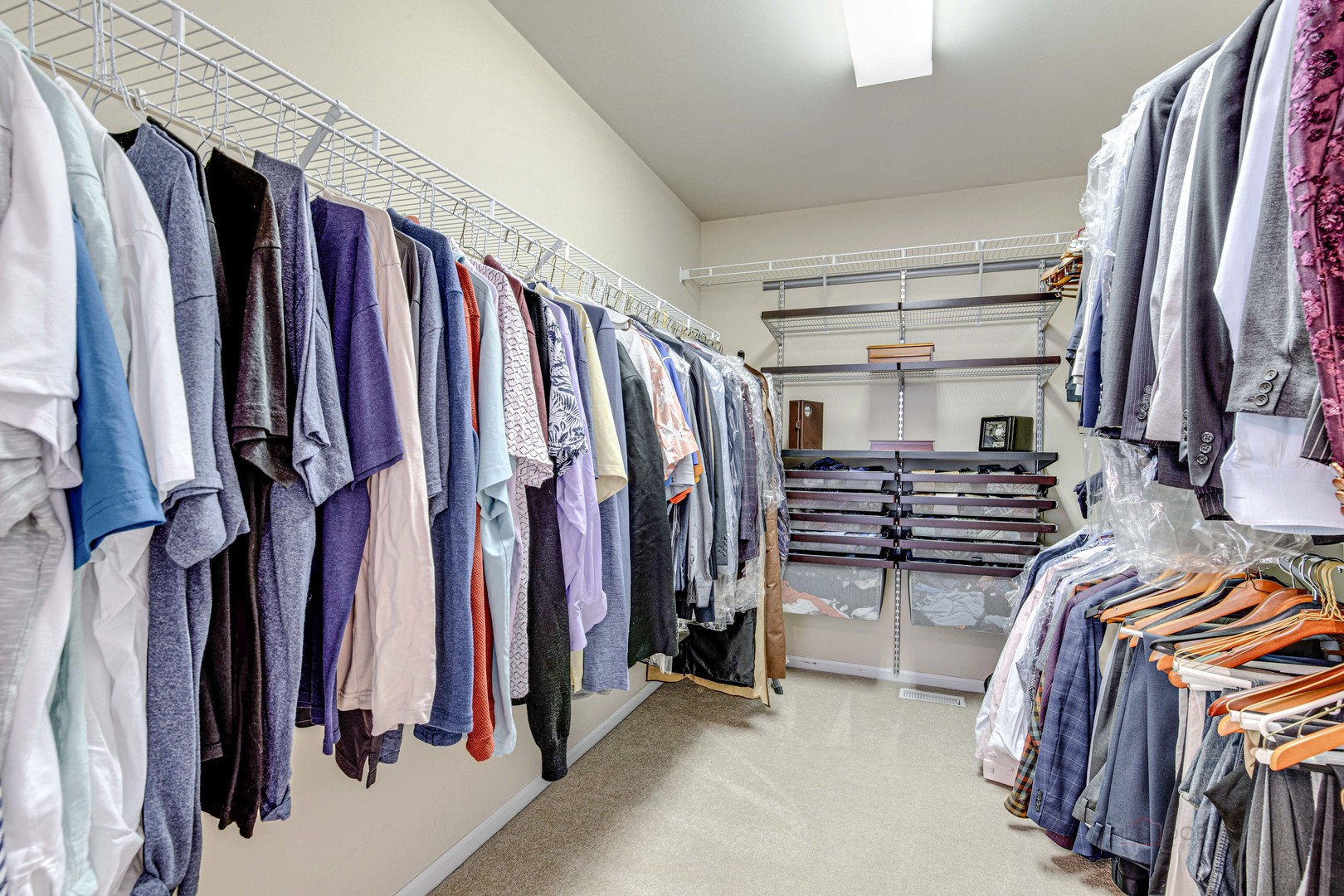 409 Wildflower Way Streamwood, IL 60107 - Photo 23 of 53 a view of walk in closet with clothes and shoes