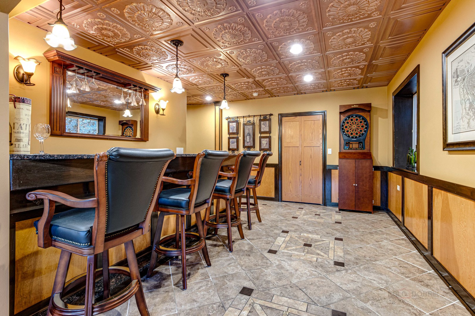 409 Wildflower Way Streamwood, IL 60107 - Photo 31 of 53 a view of a dining area with furniture and chandelier