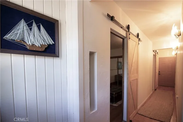 a view of a walk in closet