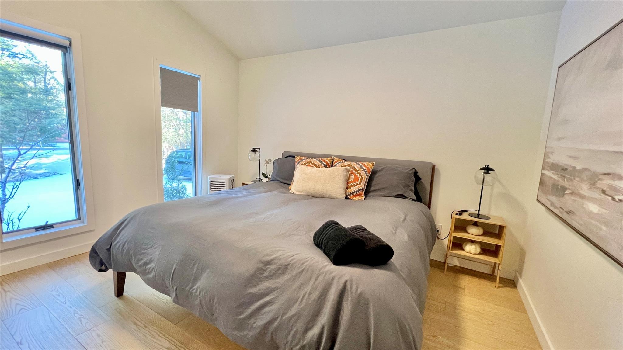 471 Horseshoe Lake Road Swan Lake, NY 12783 - Photo 21 of 39 a bedroom with a bed and a window