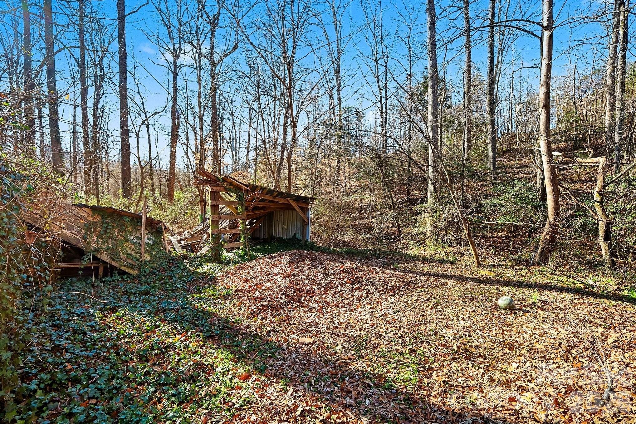 2601 Devon Drive Dallas, NC 28034 - Photo 34 of 35 a backyard of a house with large trees