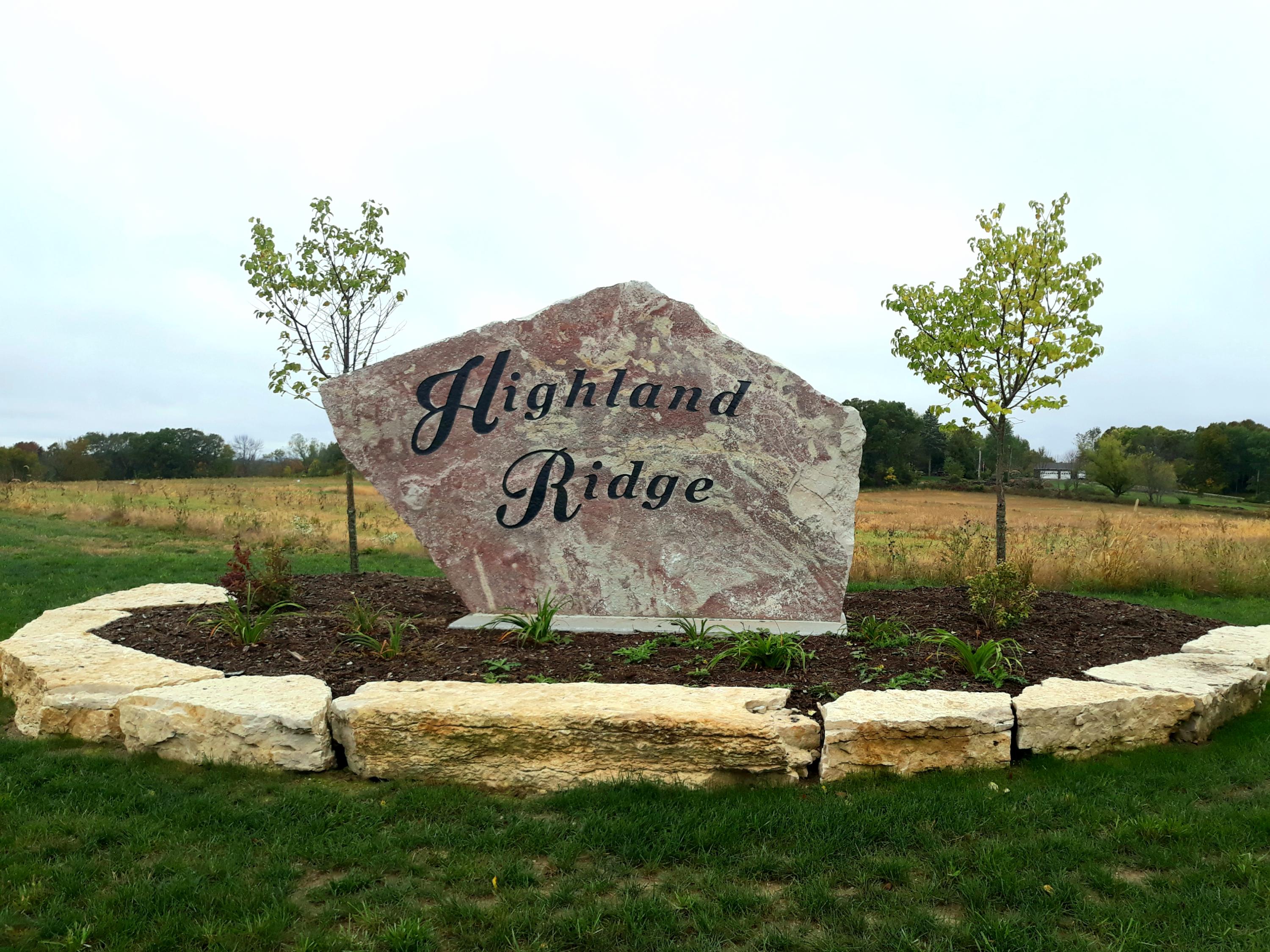 Lt21 Lt21 Highland Ridge Colgate, WI 53017 - Photo 1 of 1 Highland Ridge sign
