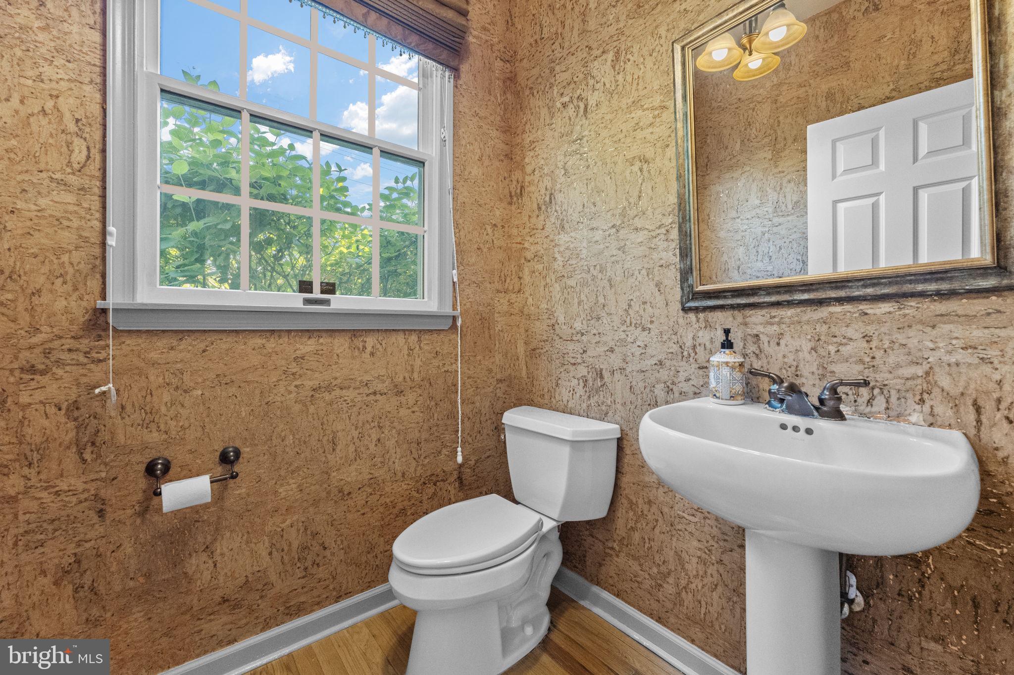 2 Seminole Road Skillman, NJ 08558 - Photo 11 of 60 a bathroom with a sink a toilet and mirror