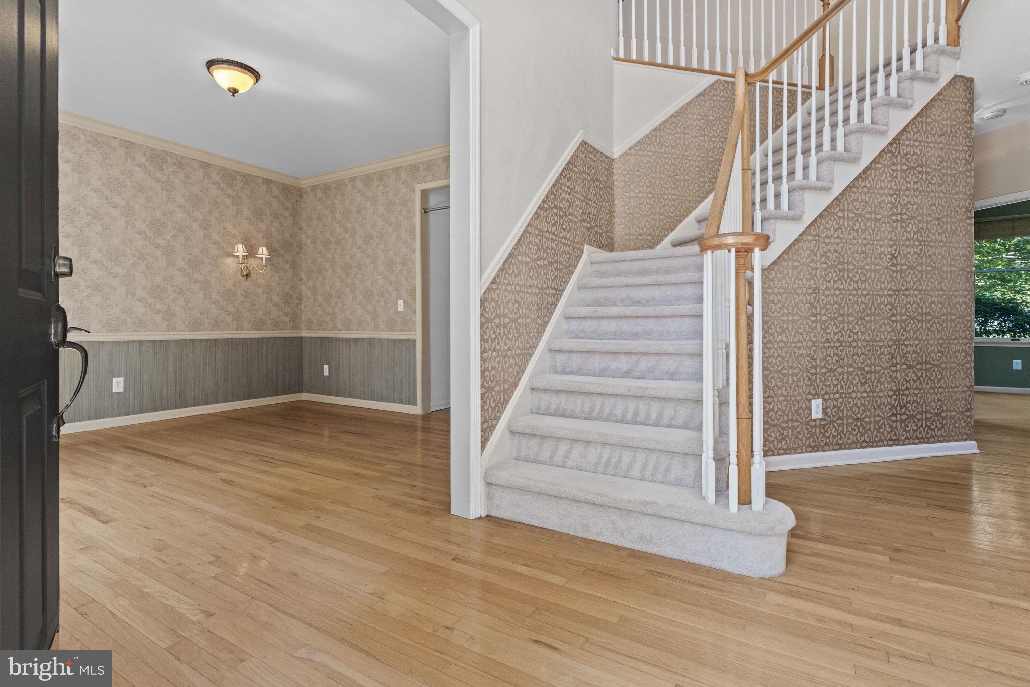 2 Seminole Road Skillman, NJ 08558 - Photo 3 of 60 a view of entryway and hall with wooden floor
