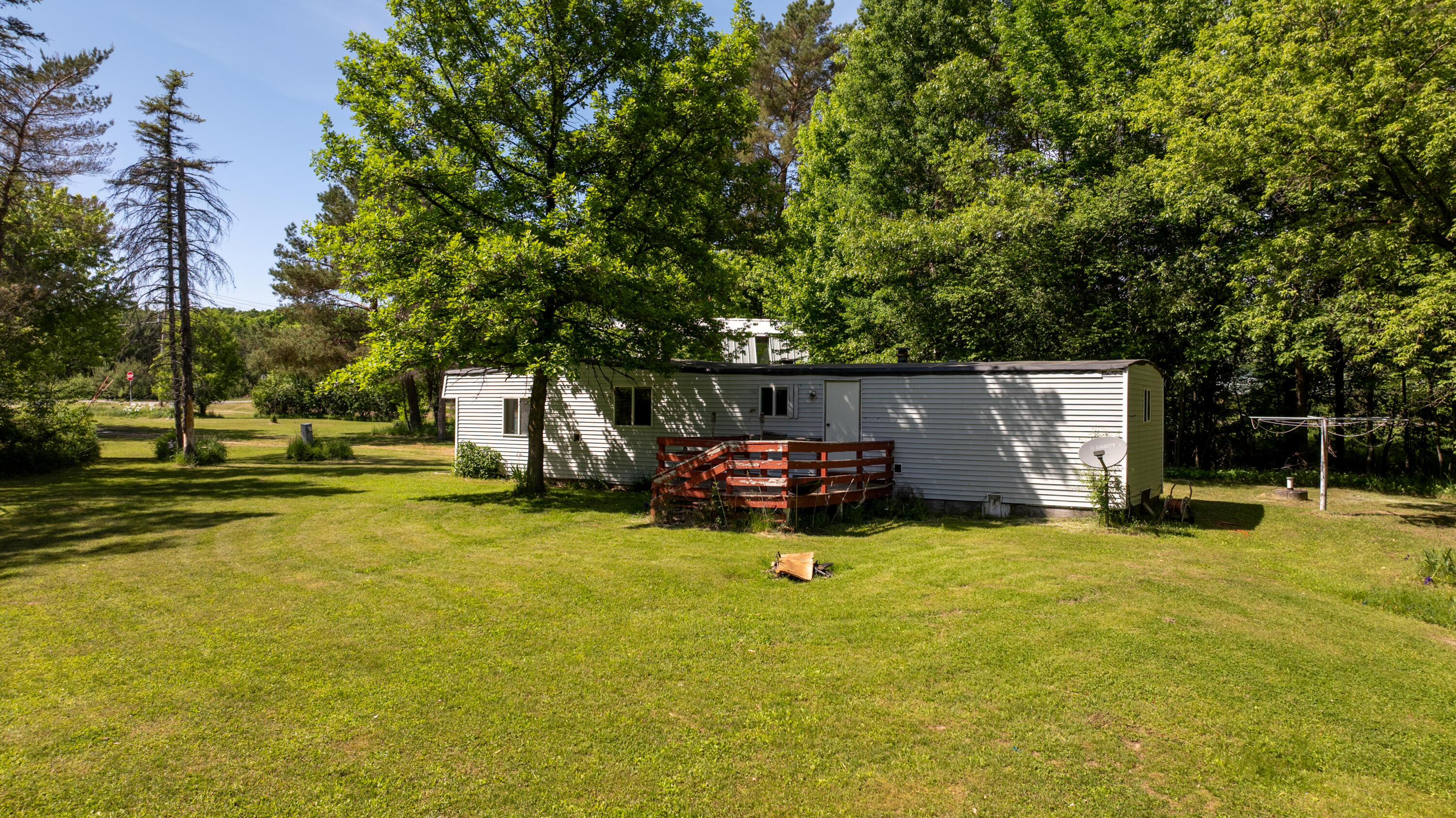 4678 Huser Road Seneca, WI 54489 - Photo 17 of 38 Aerial side yard 4