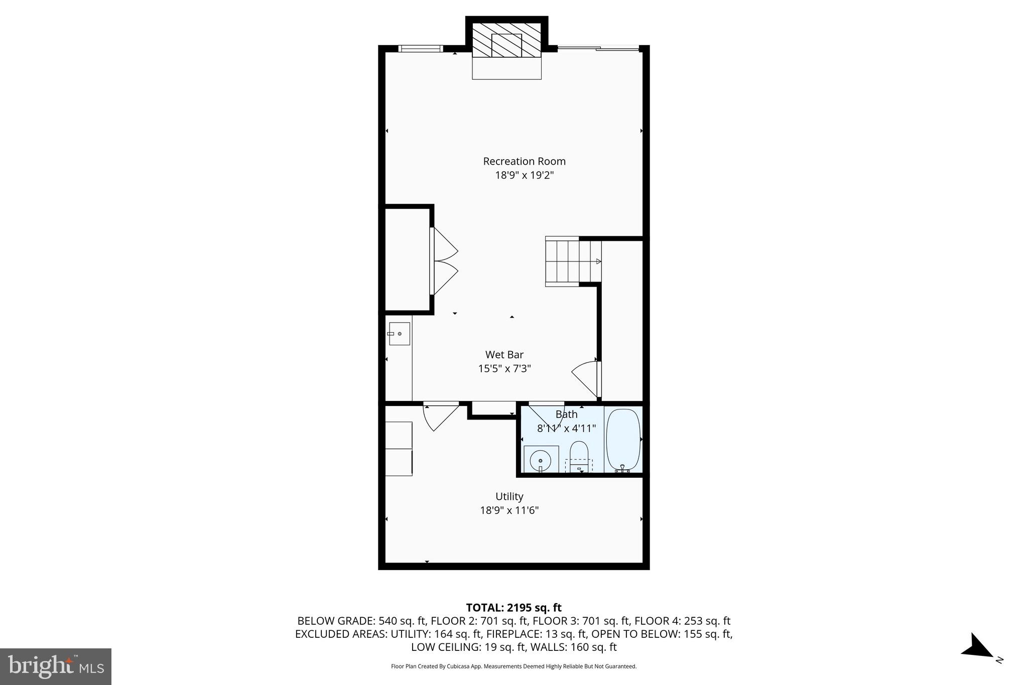8852 Eagle Rock Lane Springfield, VA 22153 - Photo 60 of 61 a picture of a floor plan