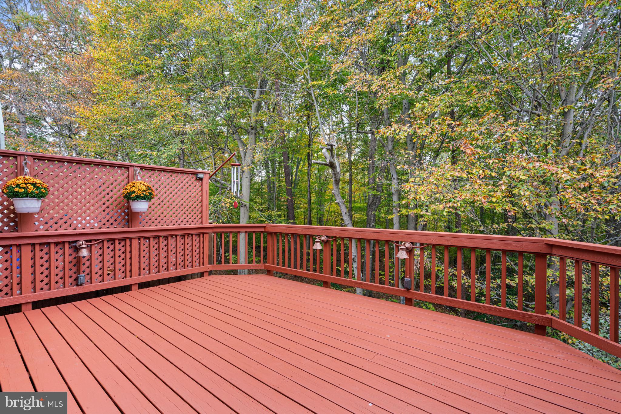 8852 Eagle Rock Lane Springfield, VA 22153 - Photo 55 of 61 a view of balcony with wooden floor