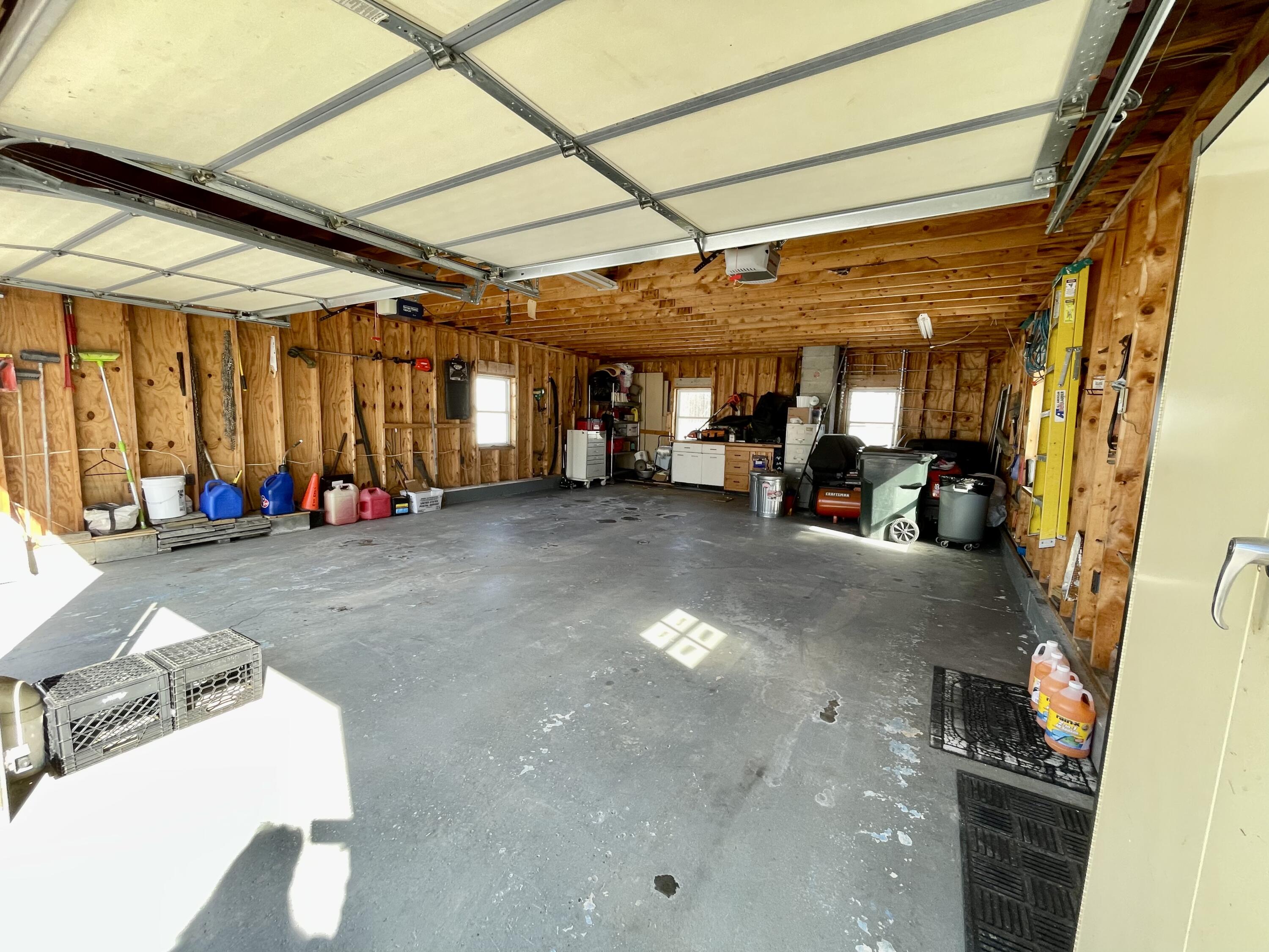 4883 Bennoch Road Lagrange, ME 04453 - Photo 108 of 139 Garage w/New Composite Side Door
