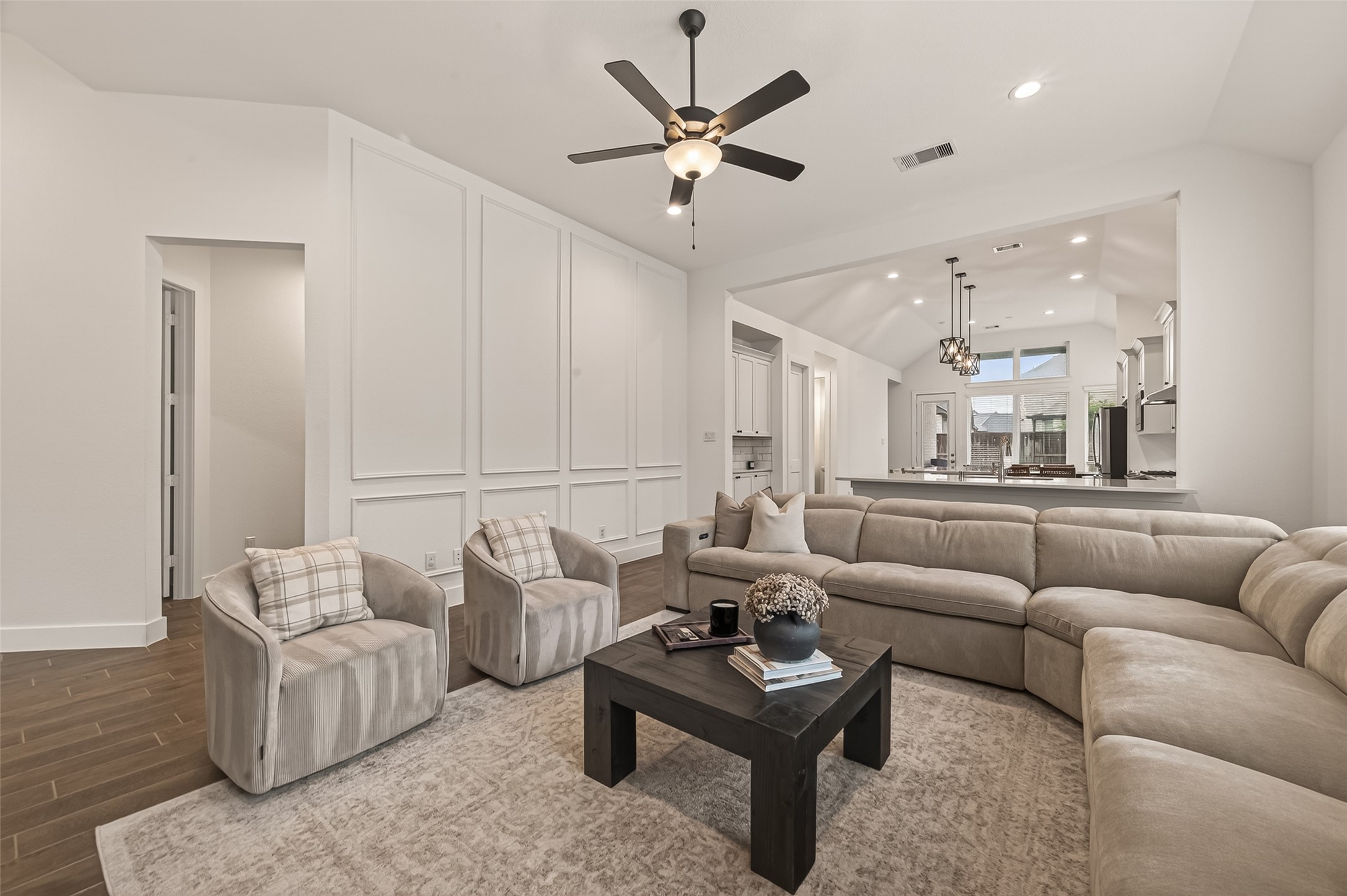 5019 Country Mdws Trail Rosharon, TX 77583 - Photo 8 of 49 a living room with furniture and a large window
