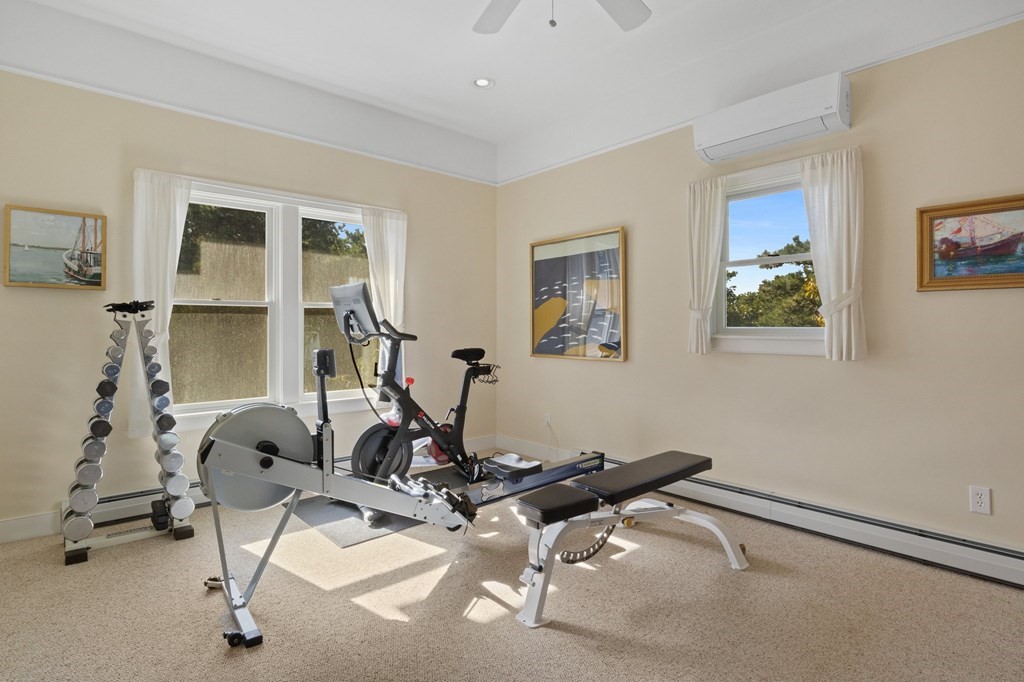 6 Chickadee Lane Truro, MA 02666 - Photo 21 of 42 a room with gym equipment