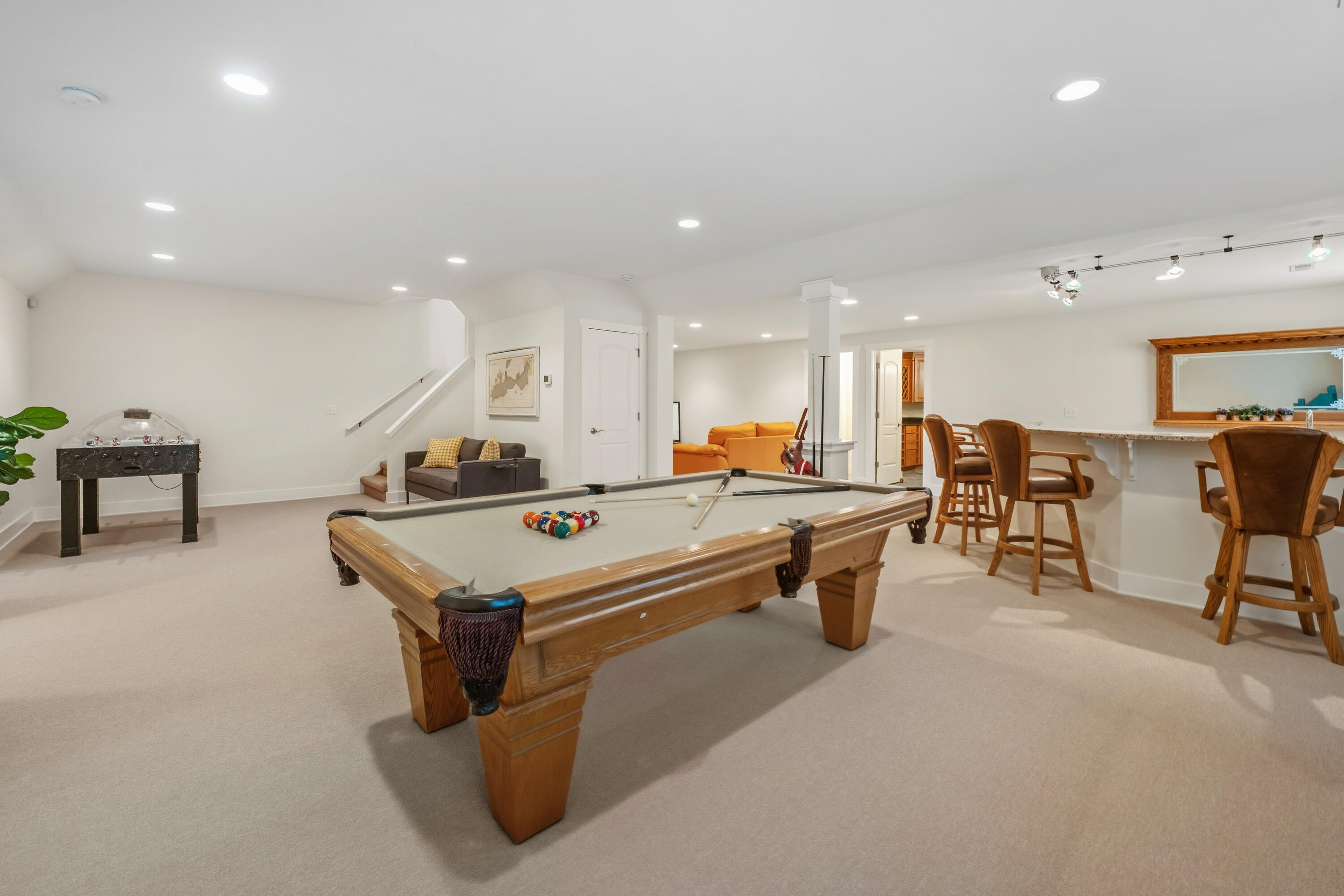 1530 Prestwick Place Geneva, WI 53147 - Photo 17 of 30 Lower level rec room w/wet bar