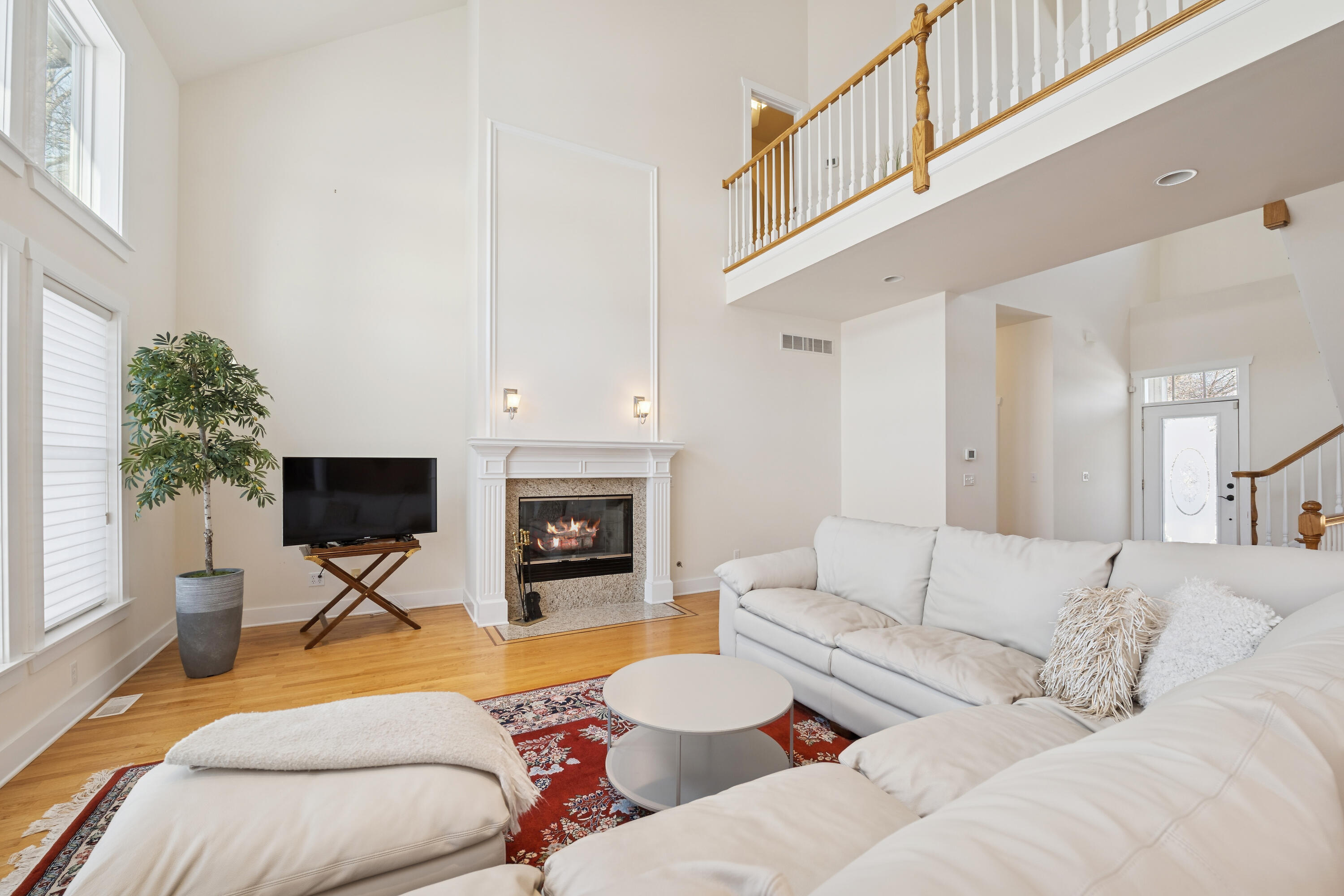 1530 Prestwick Place Geneva, WI 53147 - Photo 3 of 30 Living Room w/fireplace