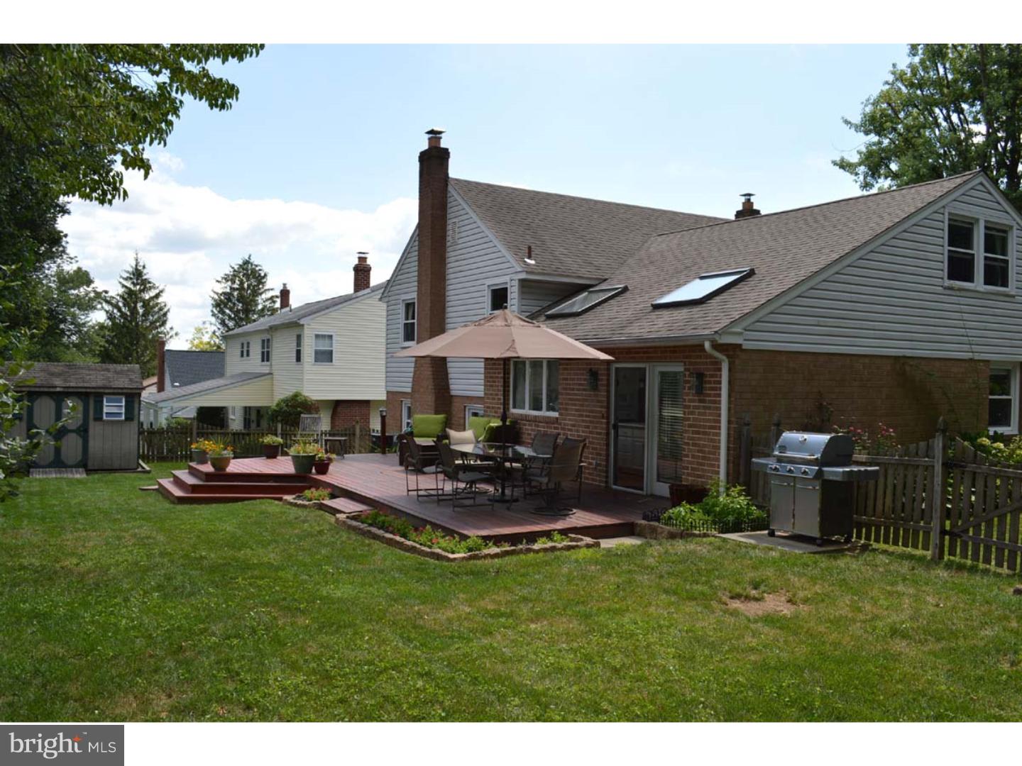 1009 Crozer Lane Springfield, PA 19064 - Photo 3 of 23 Exterior Back